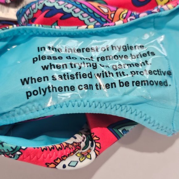 Tommy Bahama Reversible Lace-up One-Piece Swimsuit Size 4 - Picture 11 of 12